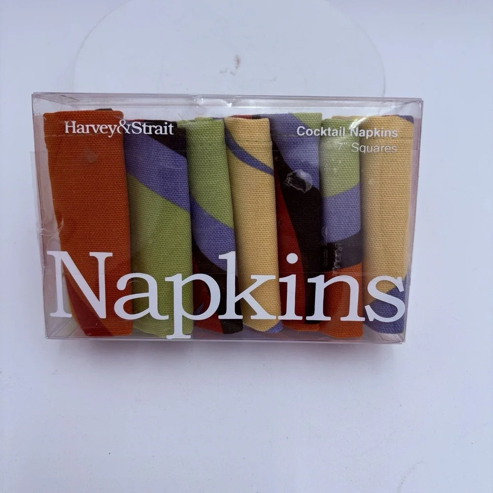 Harvey & Strait Cocktail Beverage Napkins 7